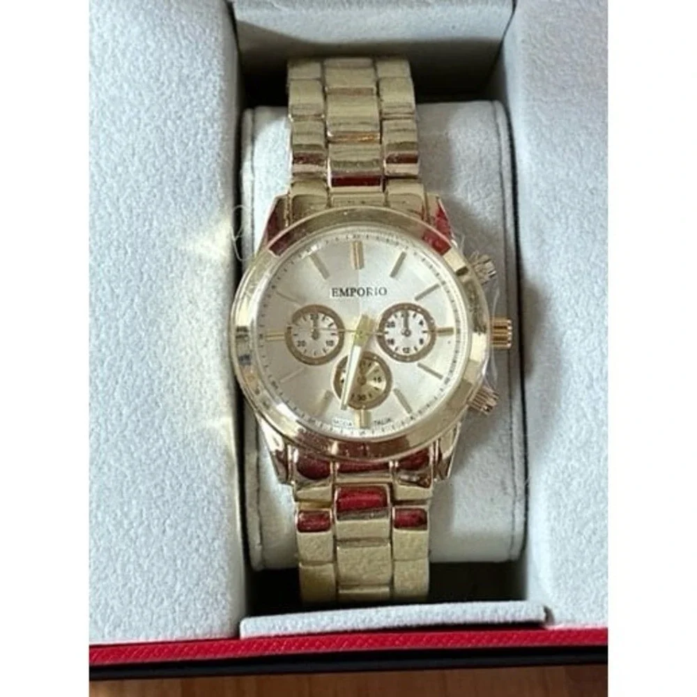 Gold‎ tone limited edition Emporio  di Milano Watch